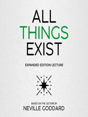 cover image of All Things Exist
